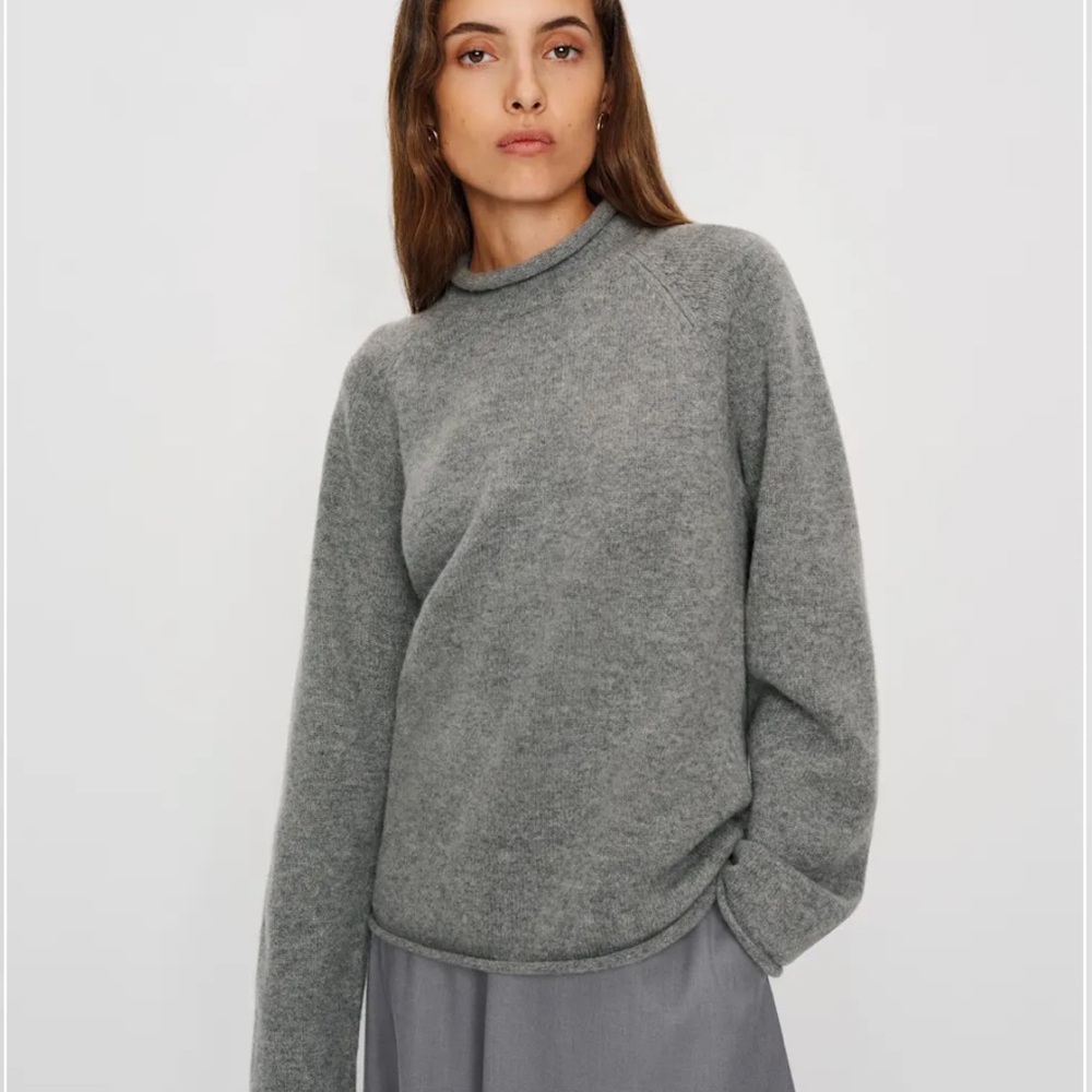 Reformation Chamomile Regenerative Wool Sweater